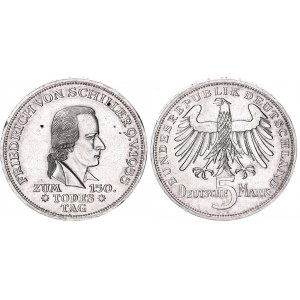 Germany - FRG 5 Deutsche Mark 1955 F