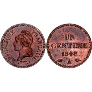 France 1 Centime 1848 A