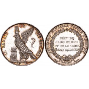 France Silver Medal Mutual Fire Insurance 1819