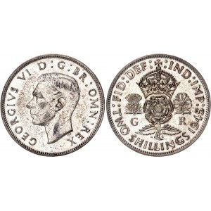 Great Britain 2 Shillings 1945