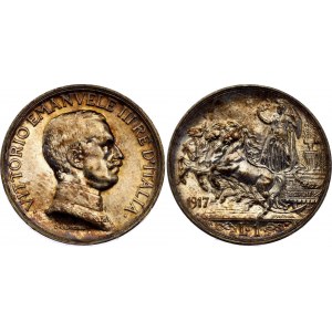 Italy 1 Lira 1917 R