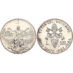 Vatican 500 Lire 1984 R