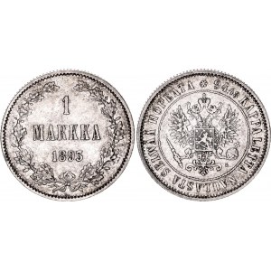 Russia - Finland 1 Markka 1893 L