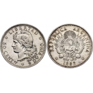 Argentina 50 Centavos 1882