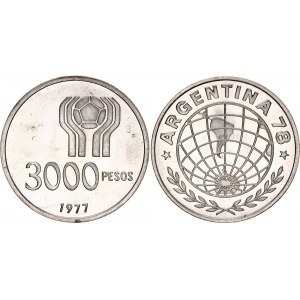 Argentina 3000 Pesos 1977