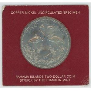 Bahamas 2 Dollars 1974 FM