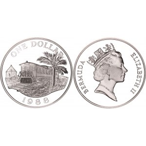 Bermuda 1 Dollar 1988