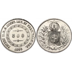 Brazil 500 Reis 1850
