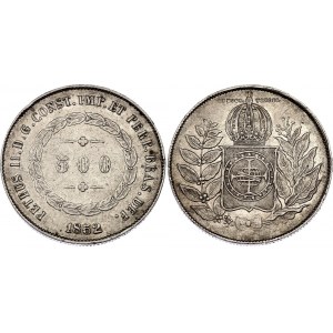 Brazil 500 Reis 1852