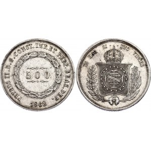 Brazil 500 Reis 1862