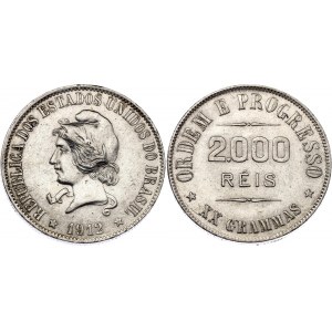 Brazil 2000 Reis 1912