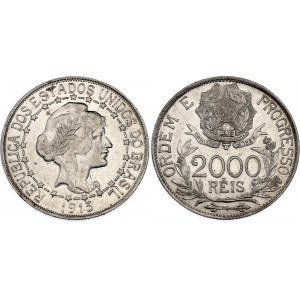 Brazil 2000 Reis 1913