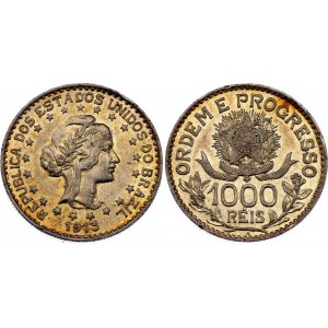 Brazil 1000 Reis 1913 A