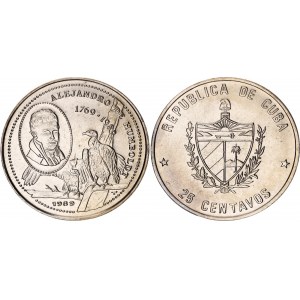 Cuba 25 Centavos 1989
