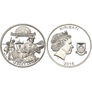 Kiribati 10 Dollars 2015