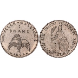 New Caledonia 1 Franc 1948 Essai