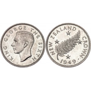 New Zealand 1 Crown 1949