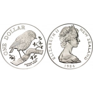 New Zealand 1 Dollar 1984