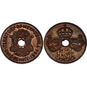 Papua New Guinea 1 Penny 1944