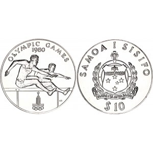 Samoa 10 Tala 1980