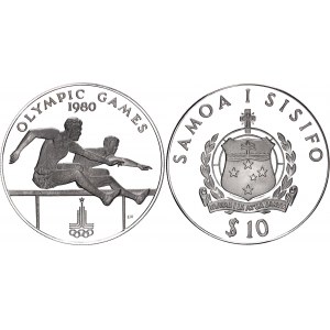 Samoa 10 Tala 1980