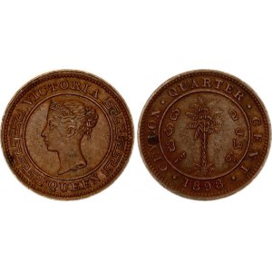 Ceylon 1/4 Cent 1898