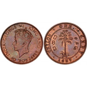 Ceylon 1 Cent 1937