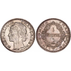 French Indochina 1 Piastre 1931