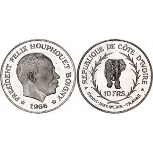 Ivory Coast 10 Francs 1966