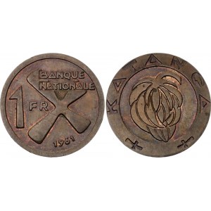 Katanga 1 Franc 1961
