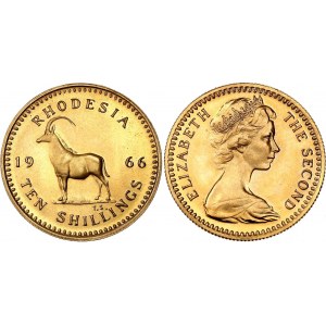 Rhodesia 10 Shillings 1966