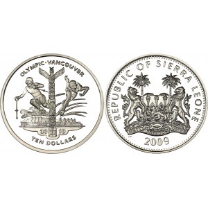 Sierra Leone 10 Dollars 2009 PM