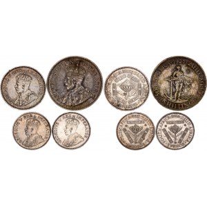 South Africa Lot of 4 Coins 1926 - 1927
