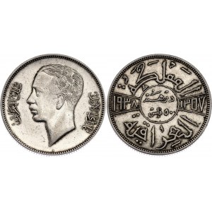 Iraq 50 Fils 1938 AH 1357 I