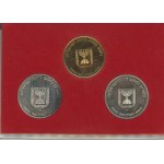 Israel 2 x 25 - 500 Lirot 1974 JE 5734