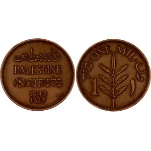 Palestine 1 Mil 1942