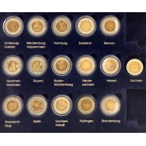 Germany - FRG Lot of 16 Coins 2006 (ND) Fantasy Issues