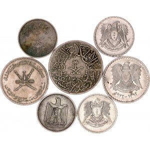 World Lot of 7 Coins 1937 - 1973