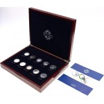 World Set of 10 Coins 1964 - 2006 Winter Olympics Silver Collection