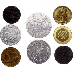 World Lot of 10 Tokens & Medals 20 - 21st Century