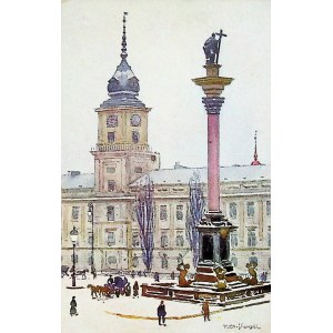 CIEŚLEWSKI T. - WARSZAWA. Zamek i Kolumna Zygmunta