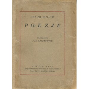 WILDE Oscar - Poezje [Lwów 1924]