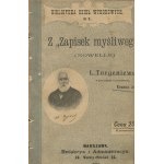 TURGIENIEV Ivan - Aus Notizen eines Jägers. Novellen [1897].