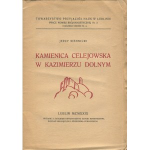 SIENNICKI Jerzy - Kamienica Celejowska w Kazimierzu Dolnym [1929]