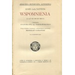 SAPIEHA Leon książę - Wspomnienia (z lat od 1803 do 1863 r.) [1914]