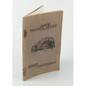Polski Fiat 508 Junak. Katalog części zamiennych [1937]