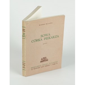 HŁASKO Marek - Sowa, córka piekarza. Powieść [wydanie pierwsze Paryż 1968]