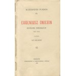 PUSZKIN Aleksander - Eugeniusz Oniegin. Romans wierszem (1822-1831) [1902]