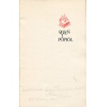PIECHAL Marian - Ogień i popiół [wydanie bibliofilskie 1976]