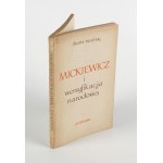 WAŻYK Adam - Mickiewicz i wersyfikacja narodowa [wydanie pierwsze 1951] [AUTOGRAF I DEDYKACJA]